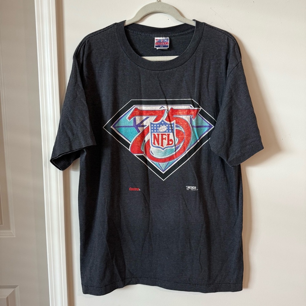 Vintage NFL 75th Anniversary Men’s T-Shirt 1994 Single Stitch Rare